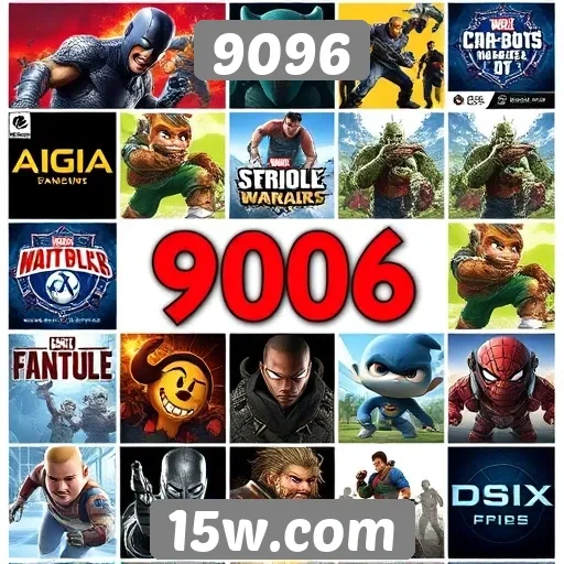 Comparação entre jogos populares disponíveis no 9096